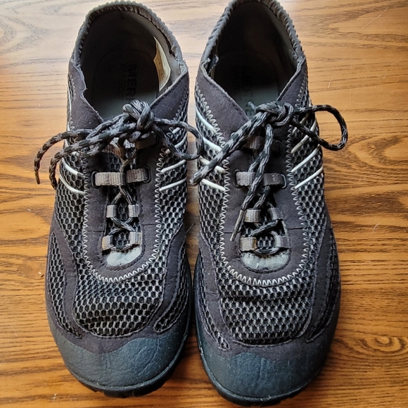MERRELL | Pace Glove Black Barefoot Shoes, Sz. 10 - Picture 3 of 11
